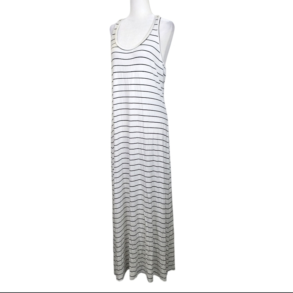 Rachel Pally pinstripe racer back Modal Maxi dress